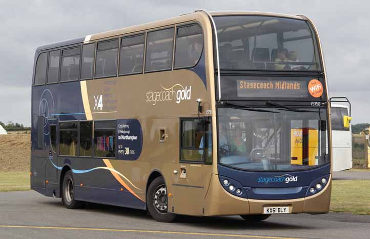 Stagecoach Gold Scania N230UD ADL Enviro400 15750 Stagecoach Gold